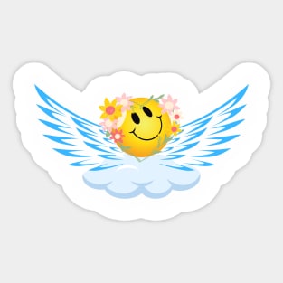 emoti angel Sticker